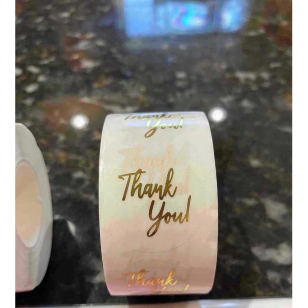 thank you stickers